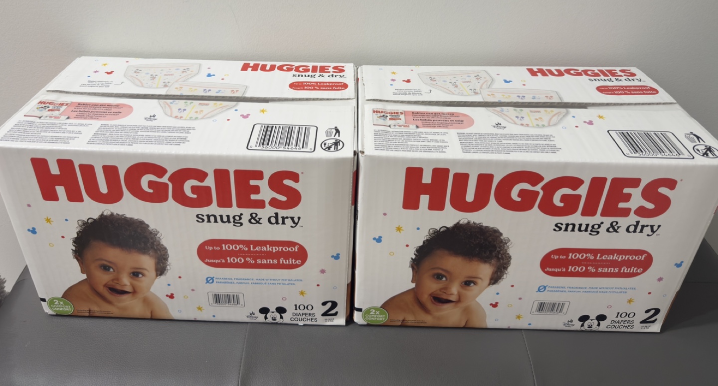 Bulk Huggies Diapers - Little Movers & Snug & Dry - photo 4