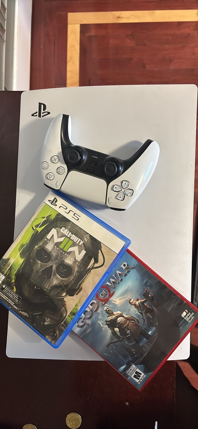 PlayStation 5 Console with controller