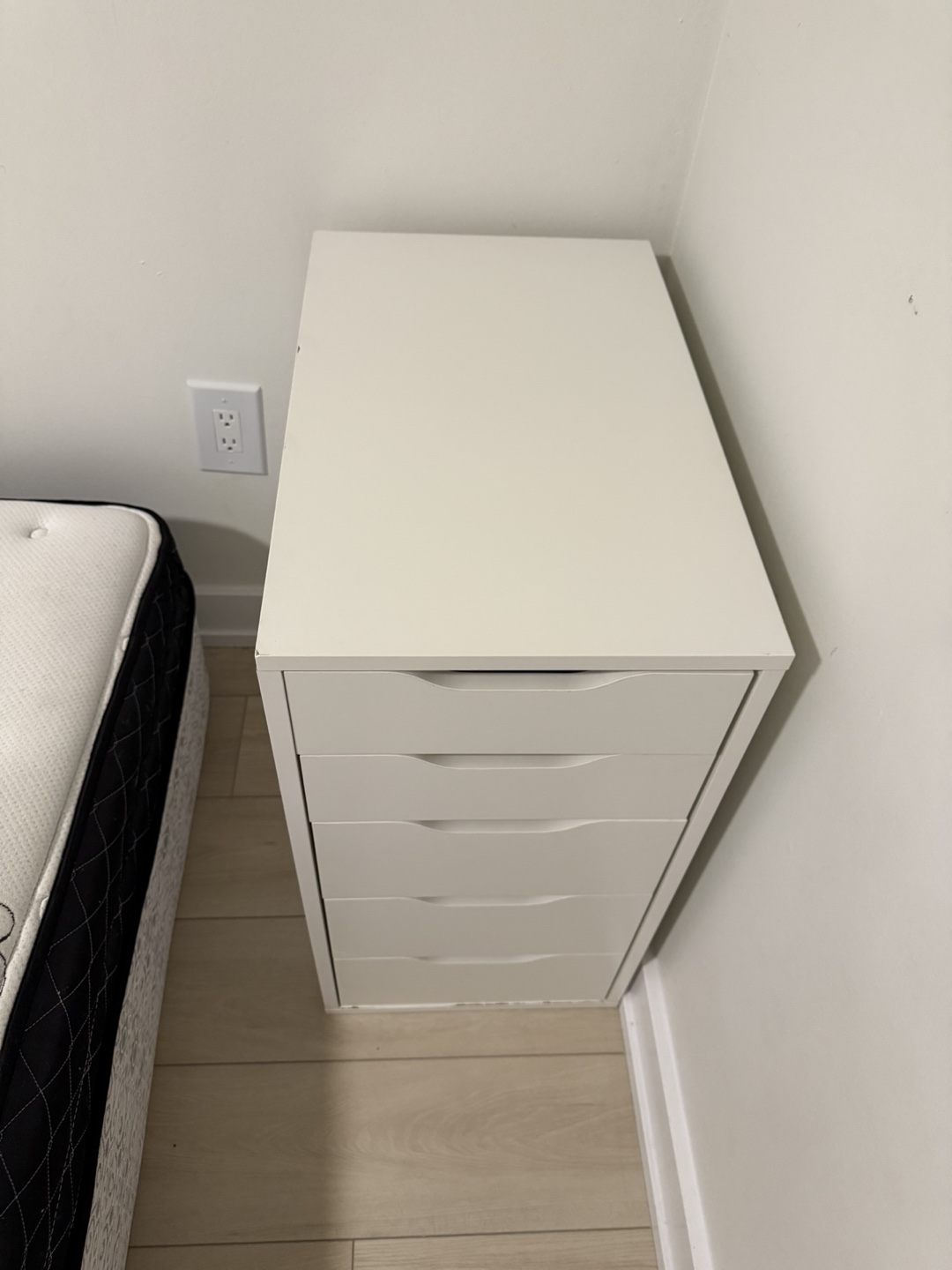 IKEA ALEX White 5-Drawer 36x70 cm (14 1/8x27 1/2 ") - photo 2