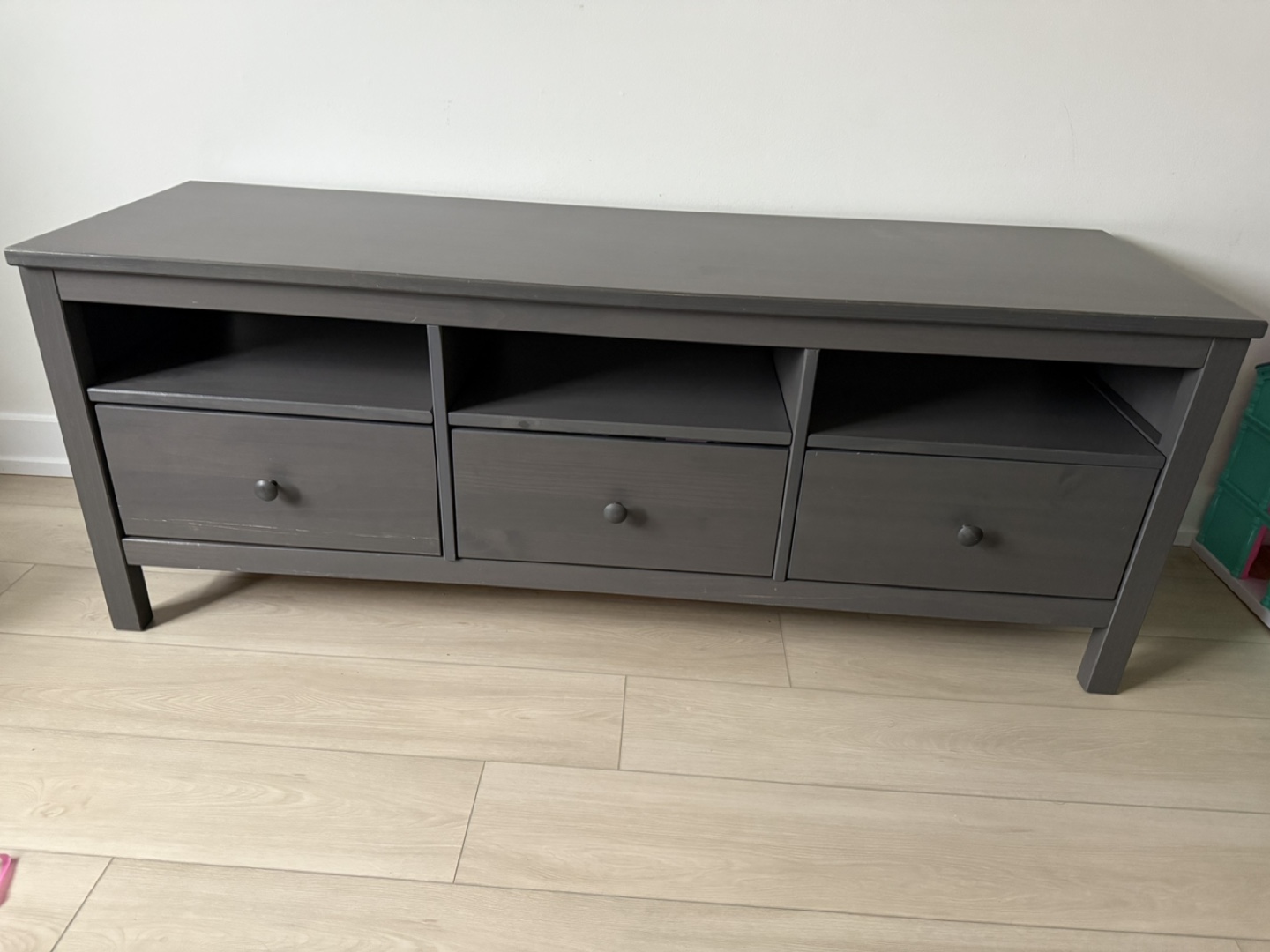 IKEA HEMNES TV unit, dark grey