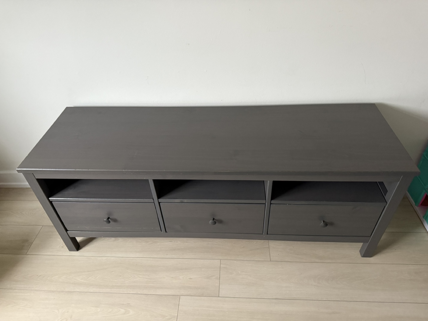 IKEA HEMNES TV unit, dark grey - photo 2