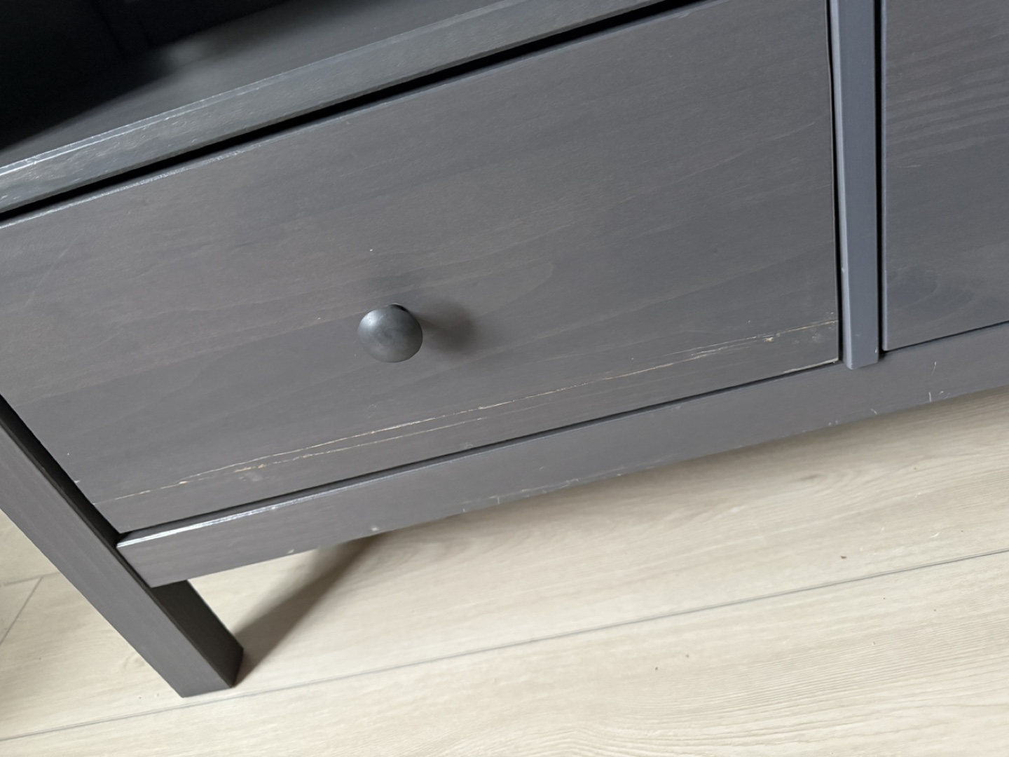 IKEA HEMNES TV unit, dark grey - photo 5