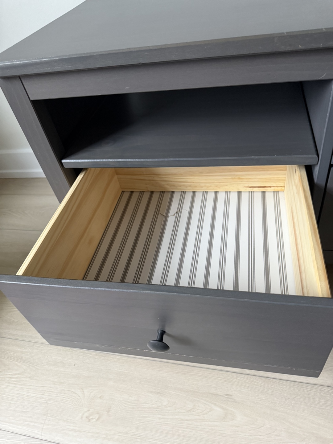 IKEA HEMNES TV unit, dark grey - photo 4