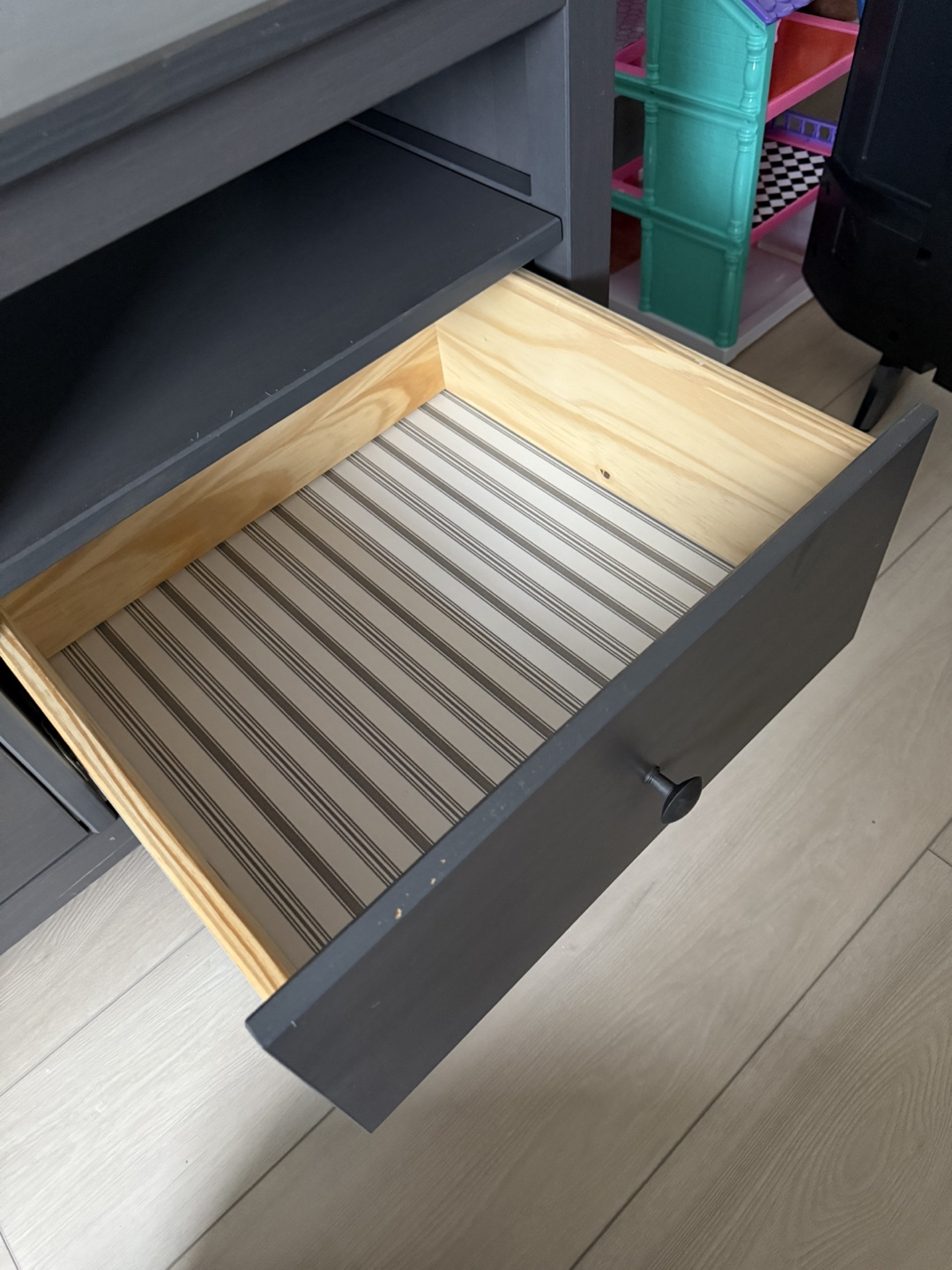 IKEA HEMNES TV unit, dark grey - photo 3