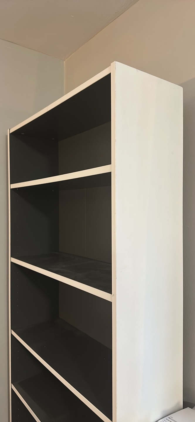 IKEA Tall grey and White Bookshelf - photo 2