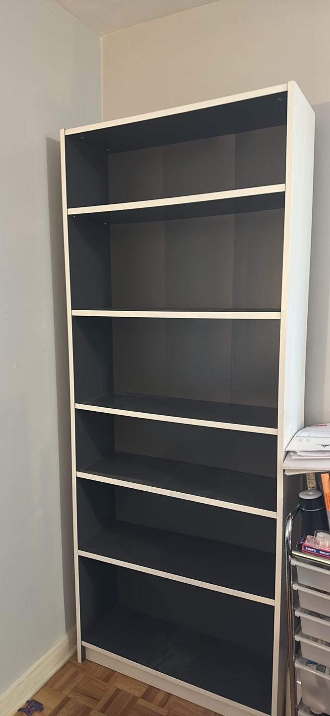 IKEA Tall grey and White Bookshelf - photo 3