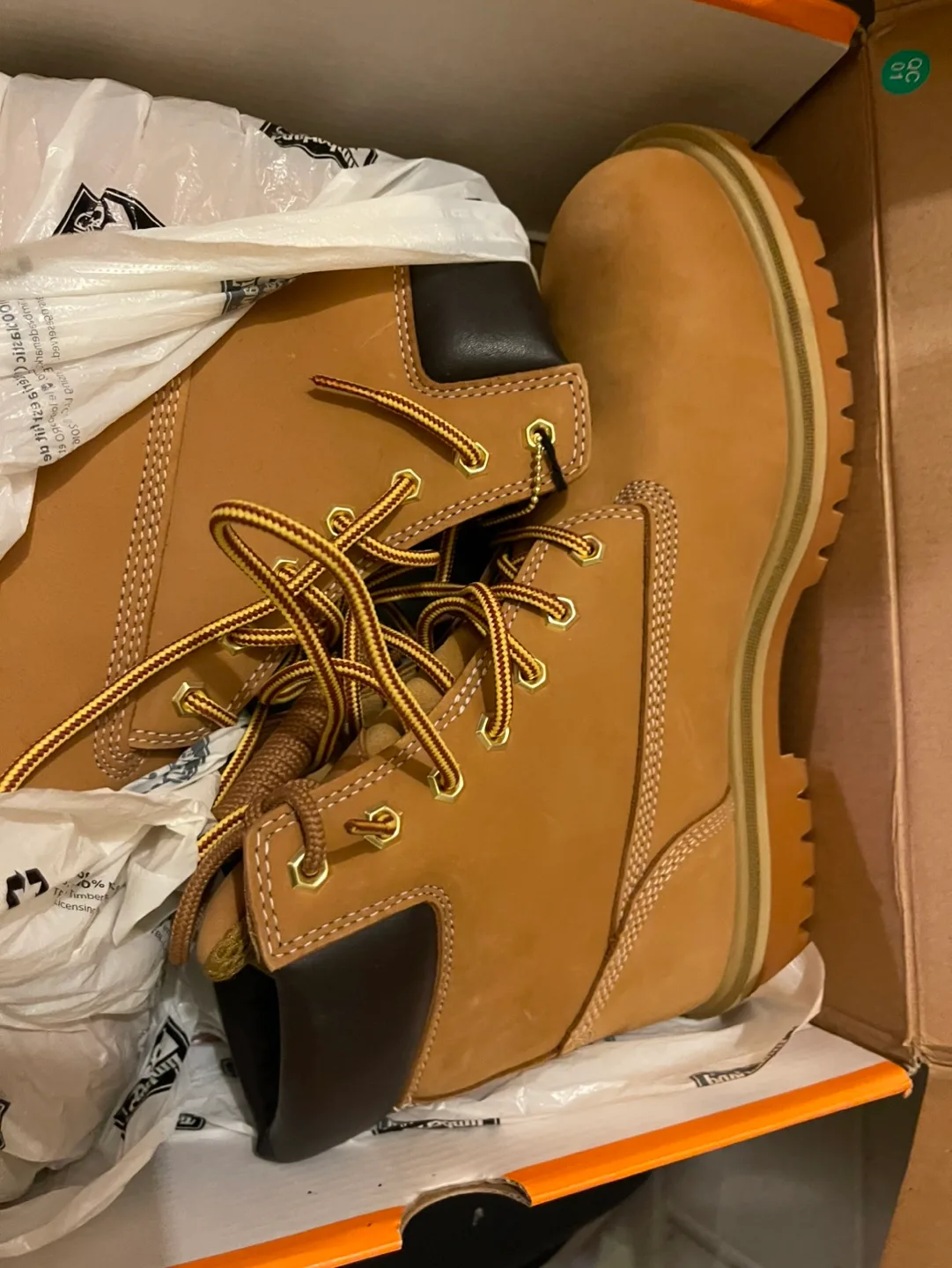 Timberland PRO Men's 6-Inch Wheat Waterproof Work Boots image indicator(2)