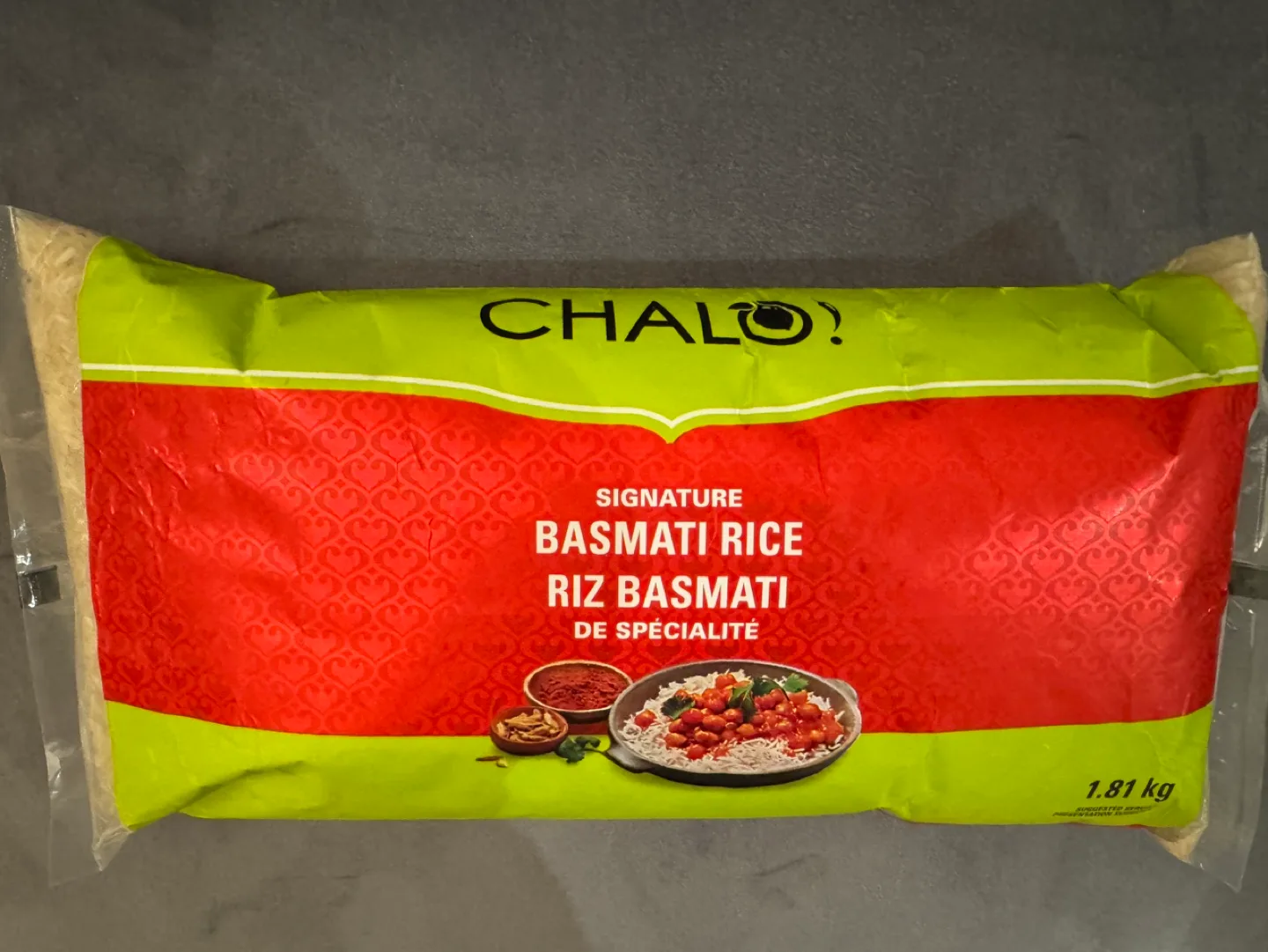 BRAND NEW Chalo! Signature Basmati Rice - 1.81 kg thumbnail