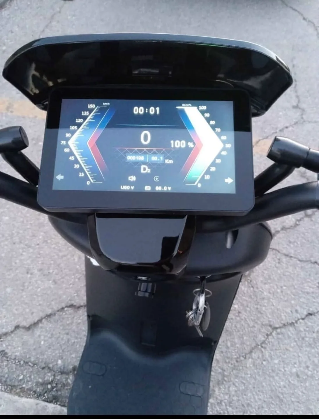Green Moto Electric Scooter image indicator(2)