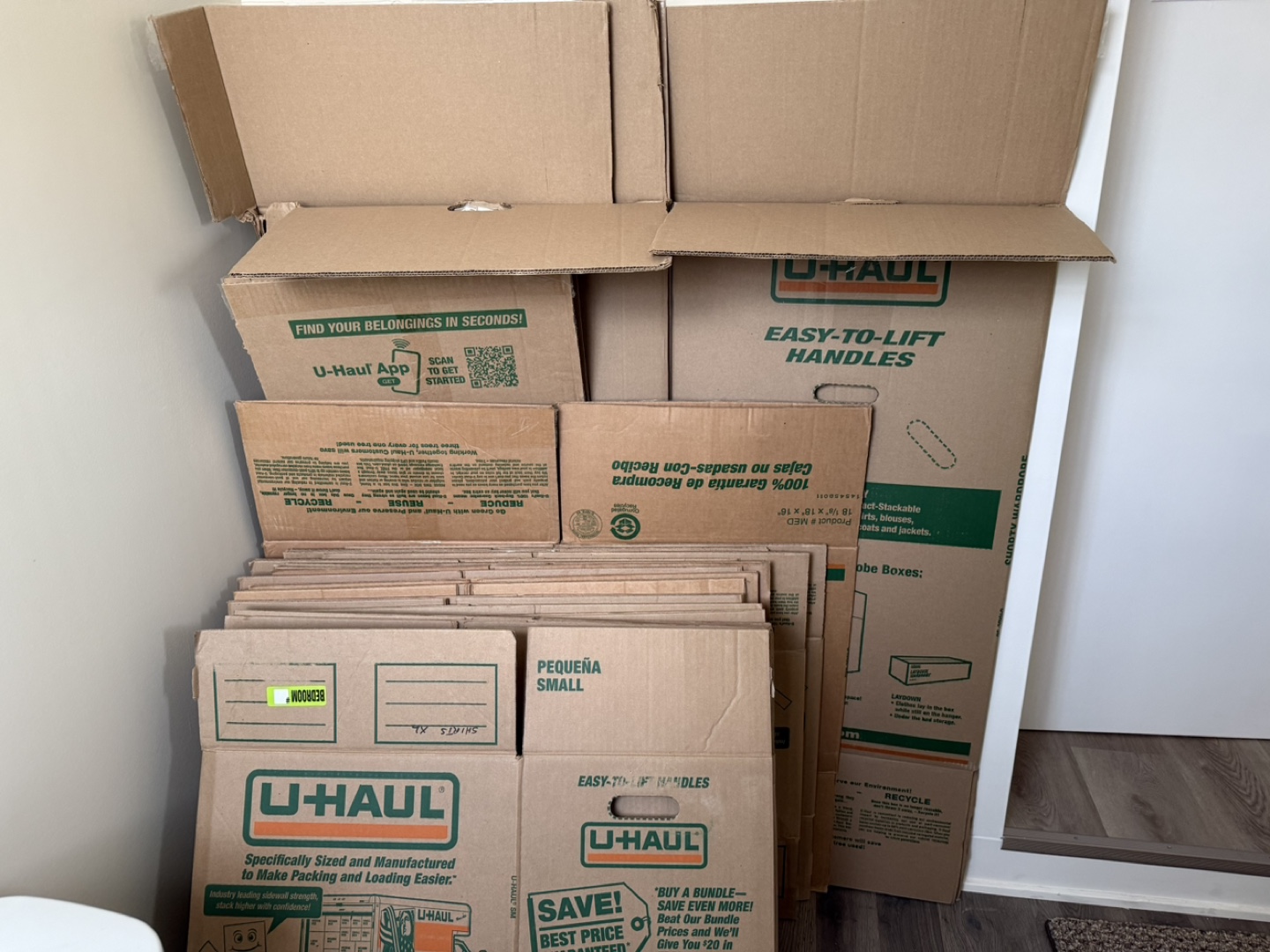 Moving boxes