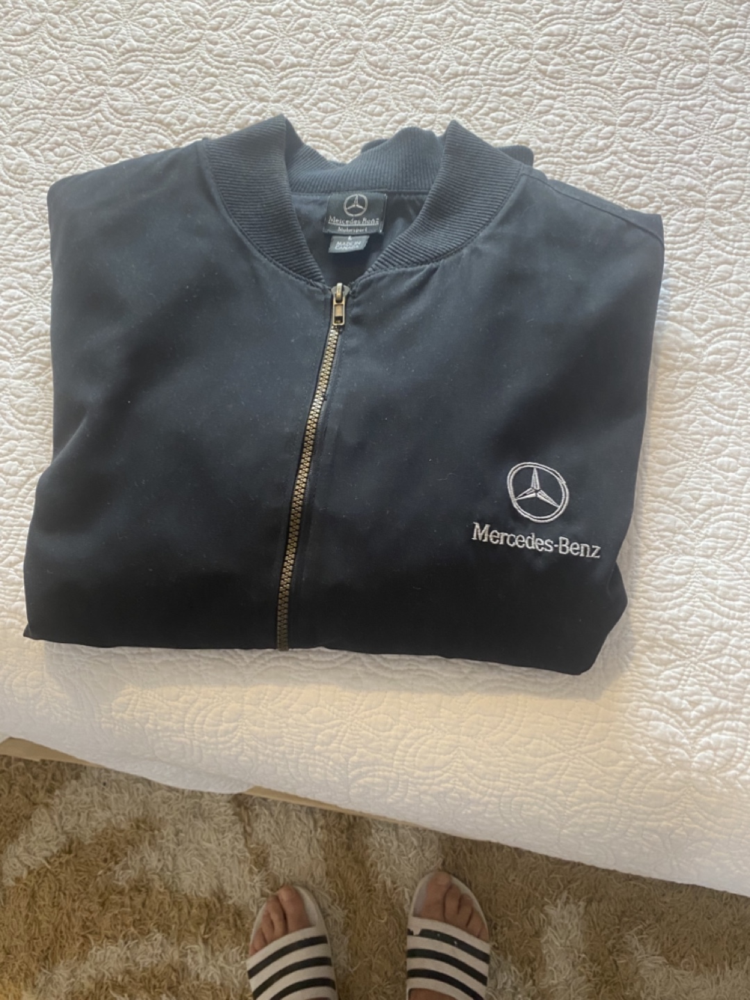 Mercedes-Benz Black Bomber Jacket