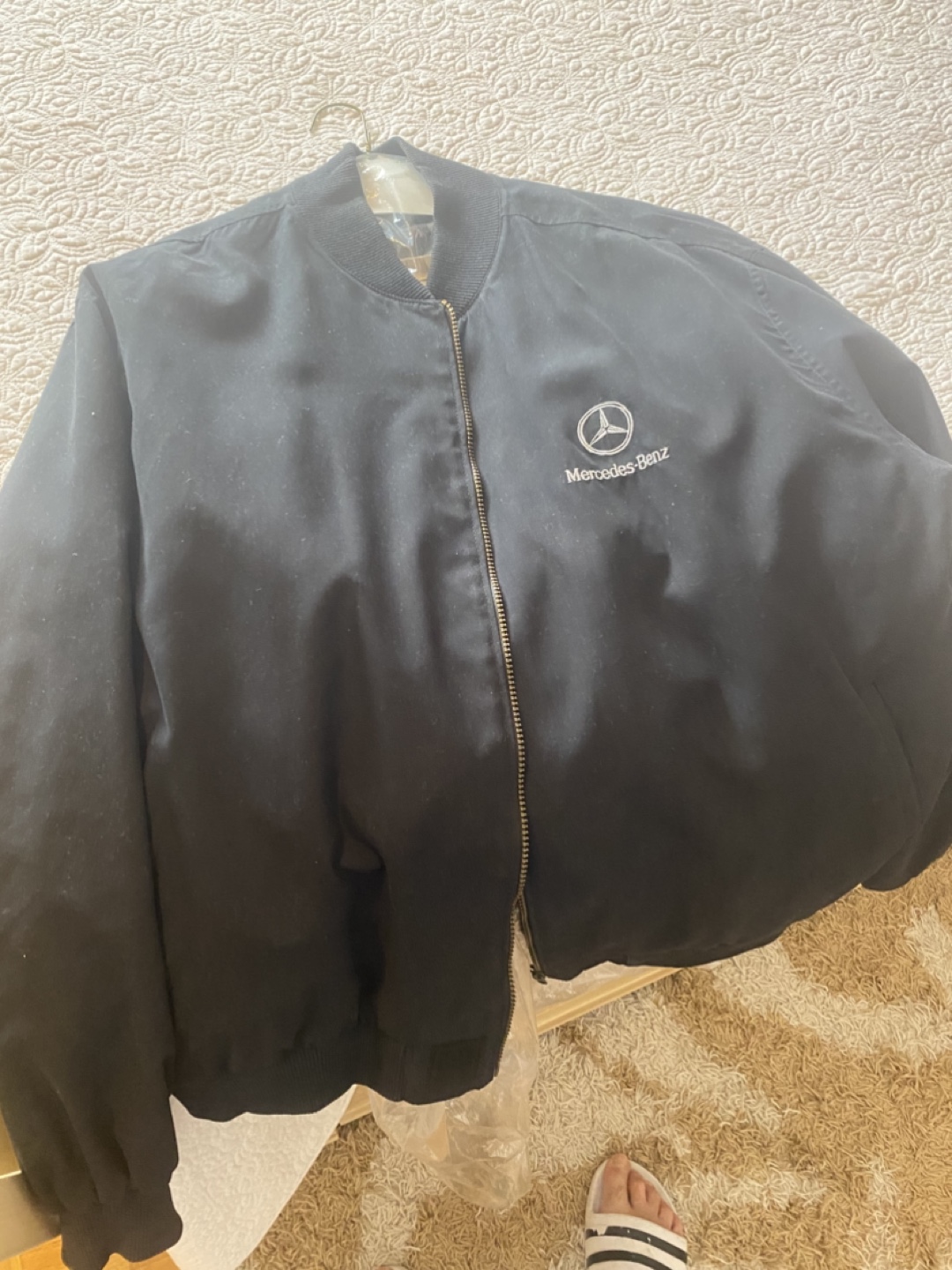 Mercedes-Benz Black Bomber Jacket - photo 2