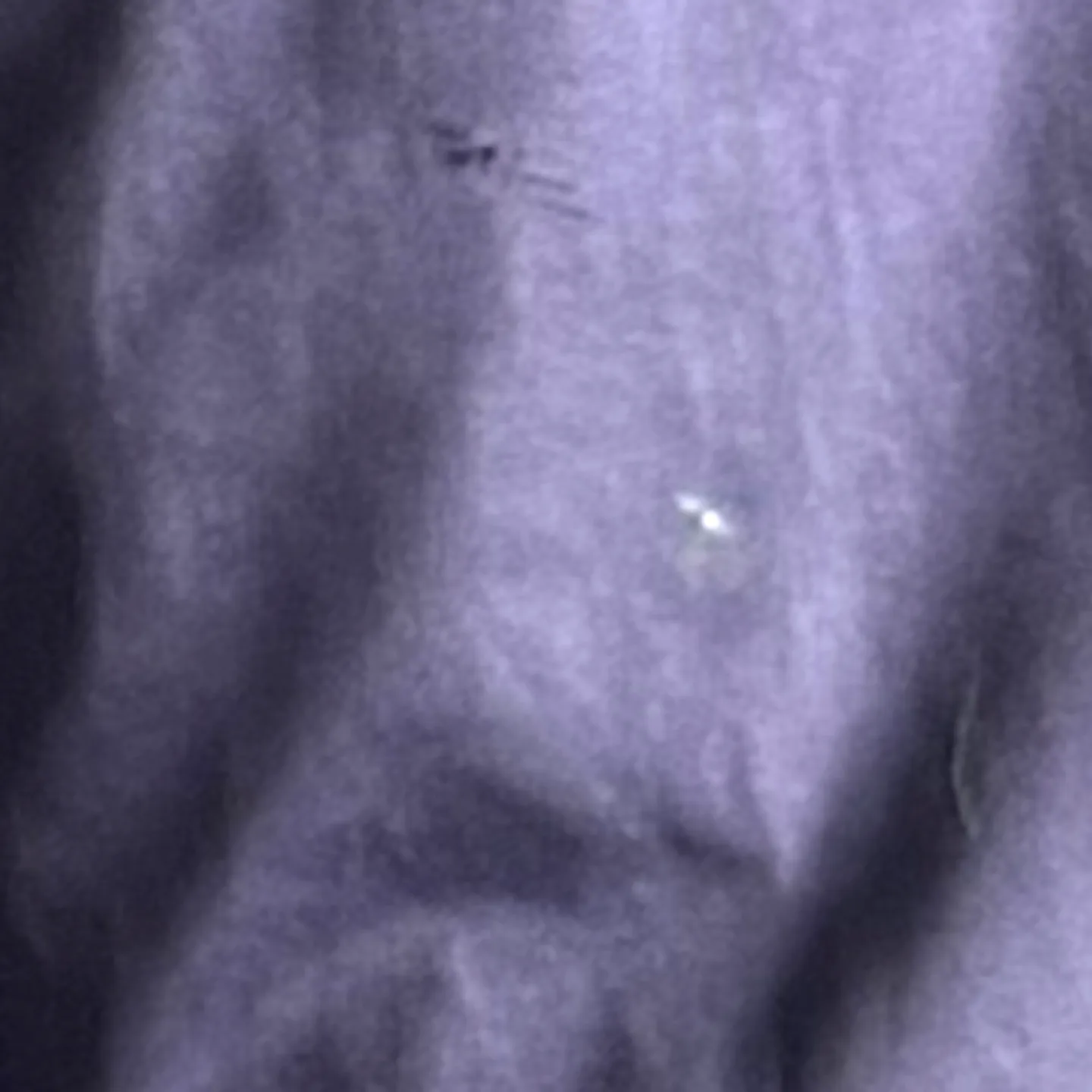 Girls' dark navy blue puffer jacket with faux fur trim image indicator(8)