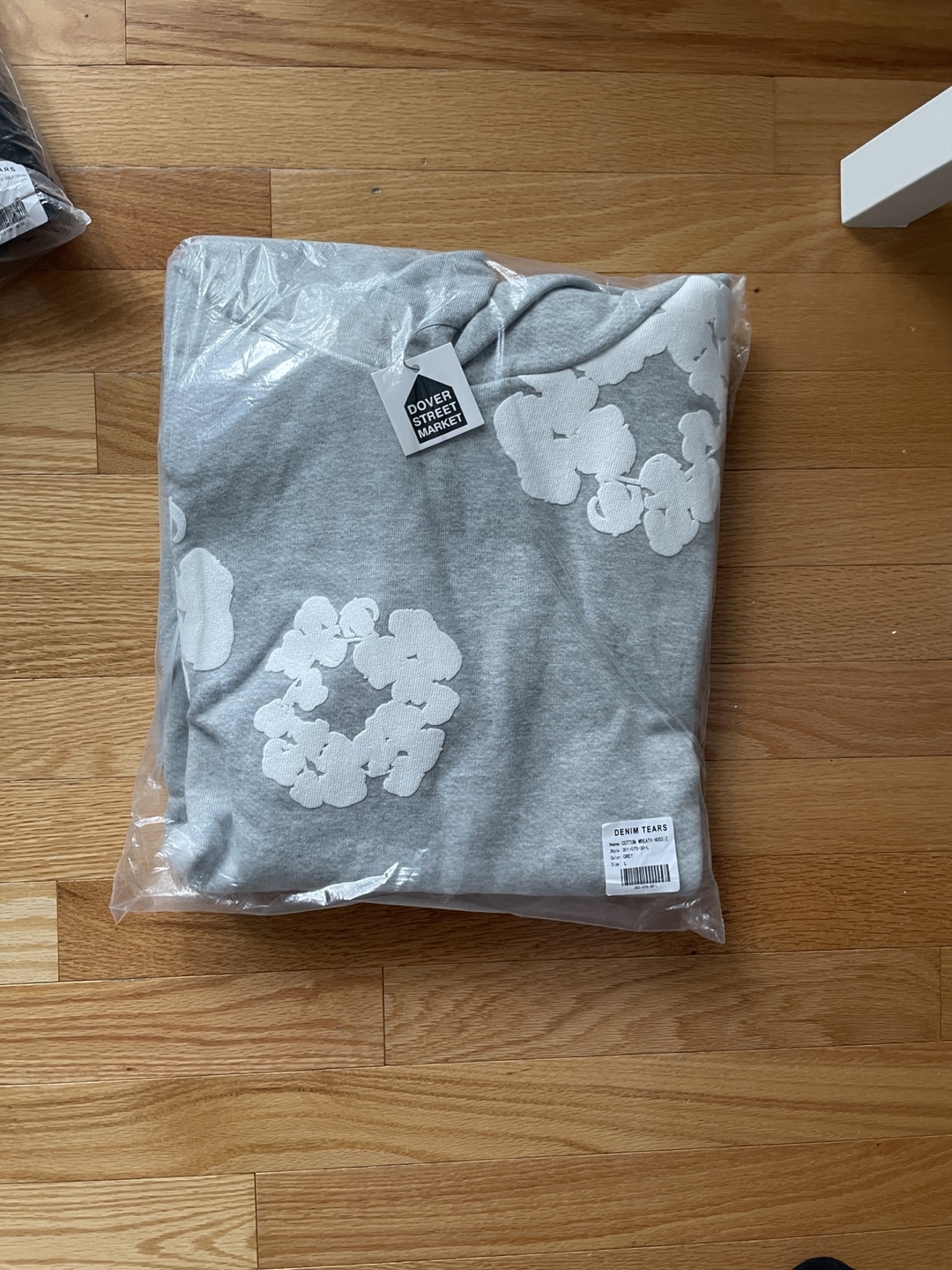 Grey denim tears