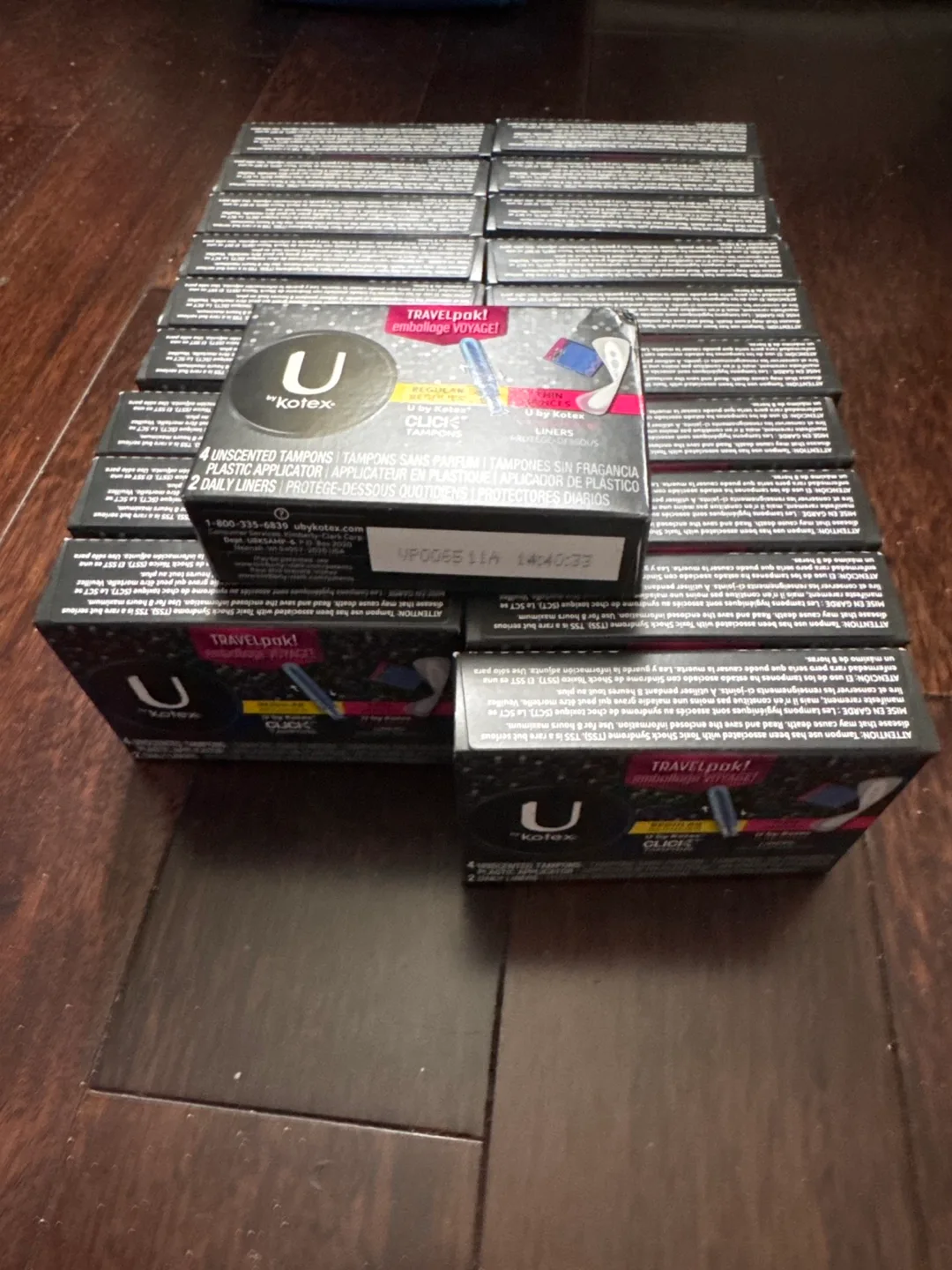 20 Kotex Travel Pack Tampons and Liners image indicator(2)