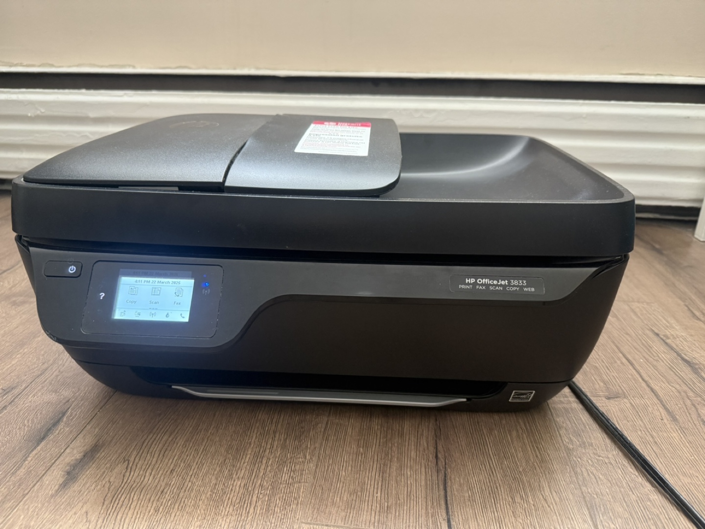 HP OfficeJet 3833 All-in-One Printer - photo 4