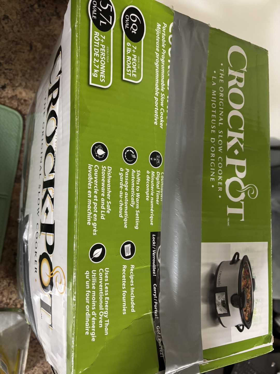 Crock-Pot Cook & Carry 6-Quart Programmable Slow Cooker - photo 2