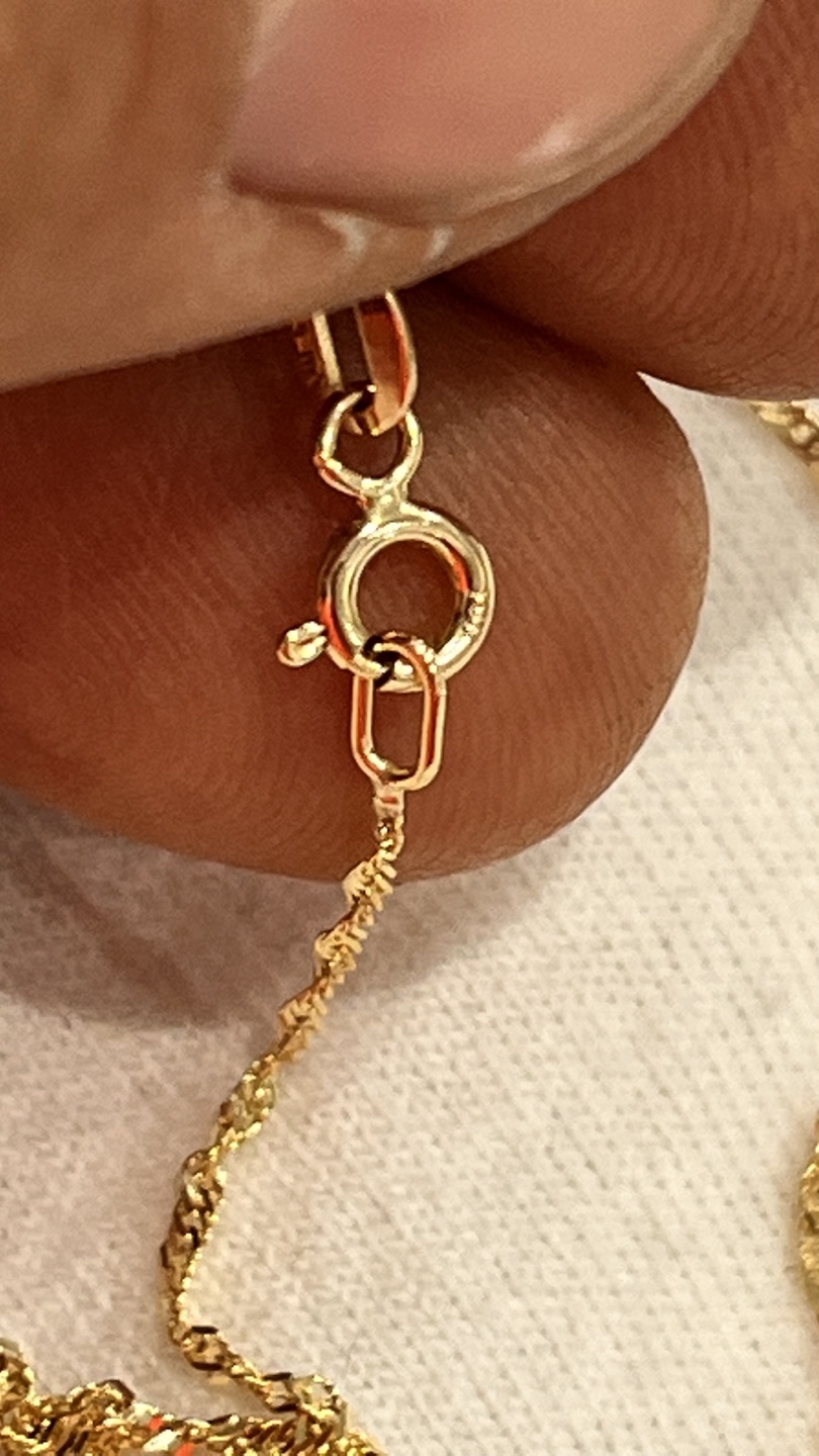 Gold Evil Eye Necklace - photo 5