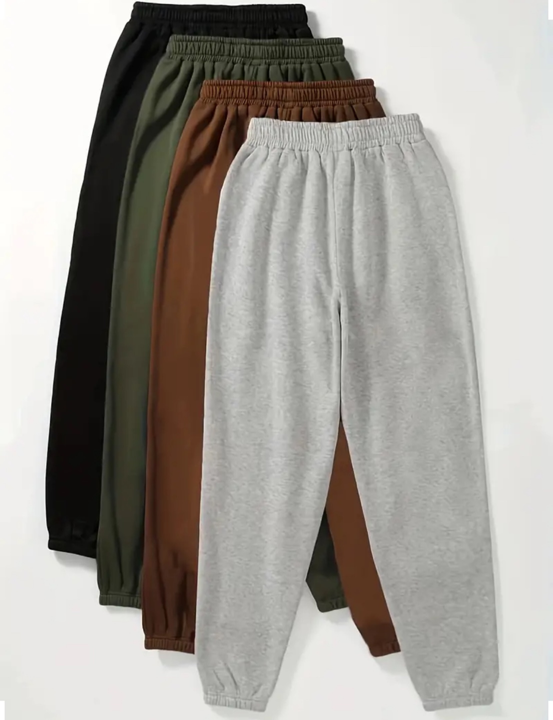 Women's Fleece Joggers - Bundle of 4