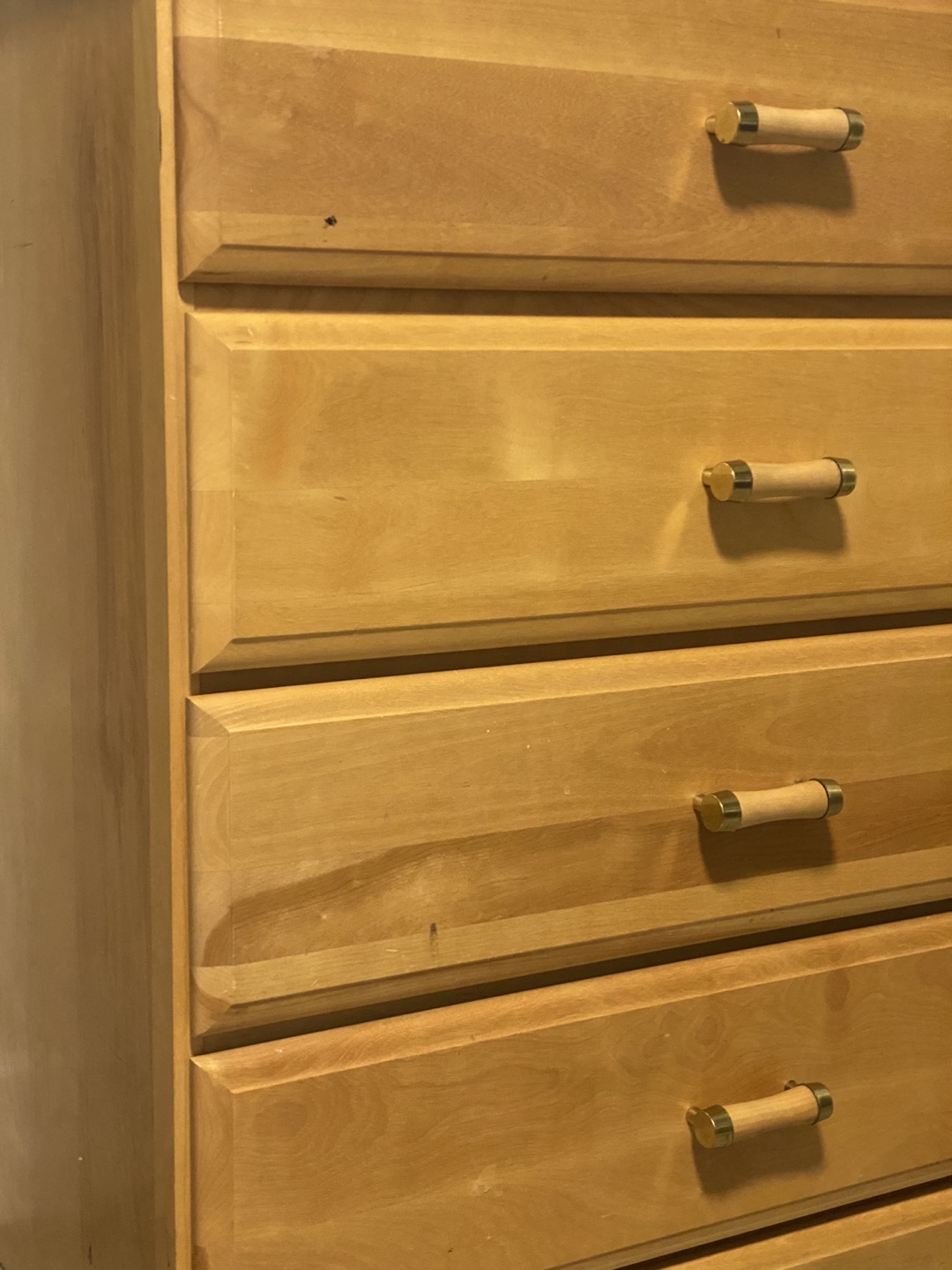 Four-Drawer Wooden Chest of Drawers (Pick up only)