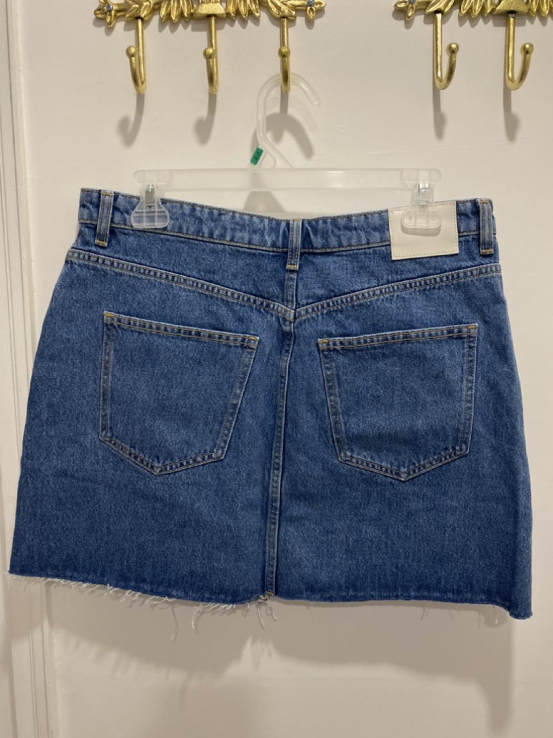 Pull&Bear Denim Mini Skirt size xl - photo 5
