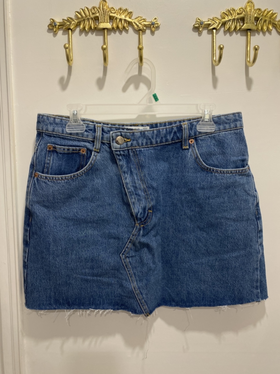 Pull&Bear Denim Mini Skirt size xl