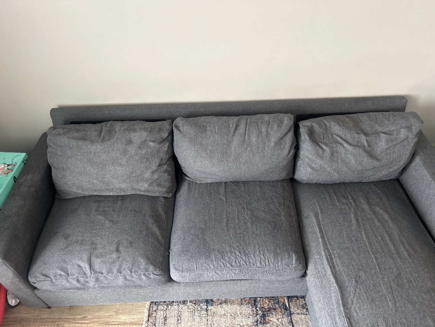 Grey Sectional Sofa - photo 4