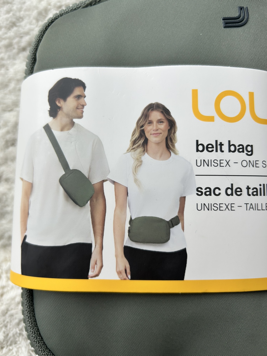 New LOLE Belt Bag - Olive Green - Unisex - photo 2