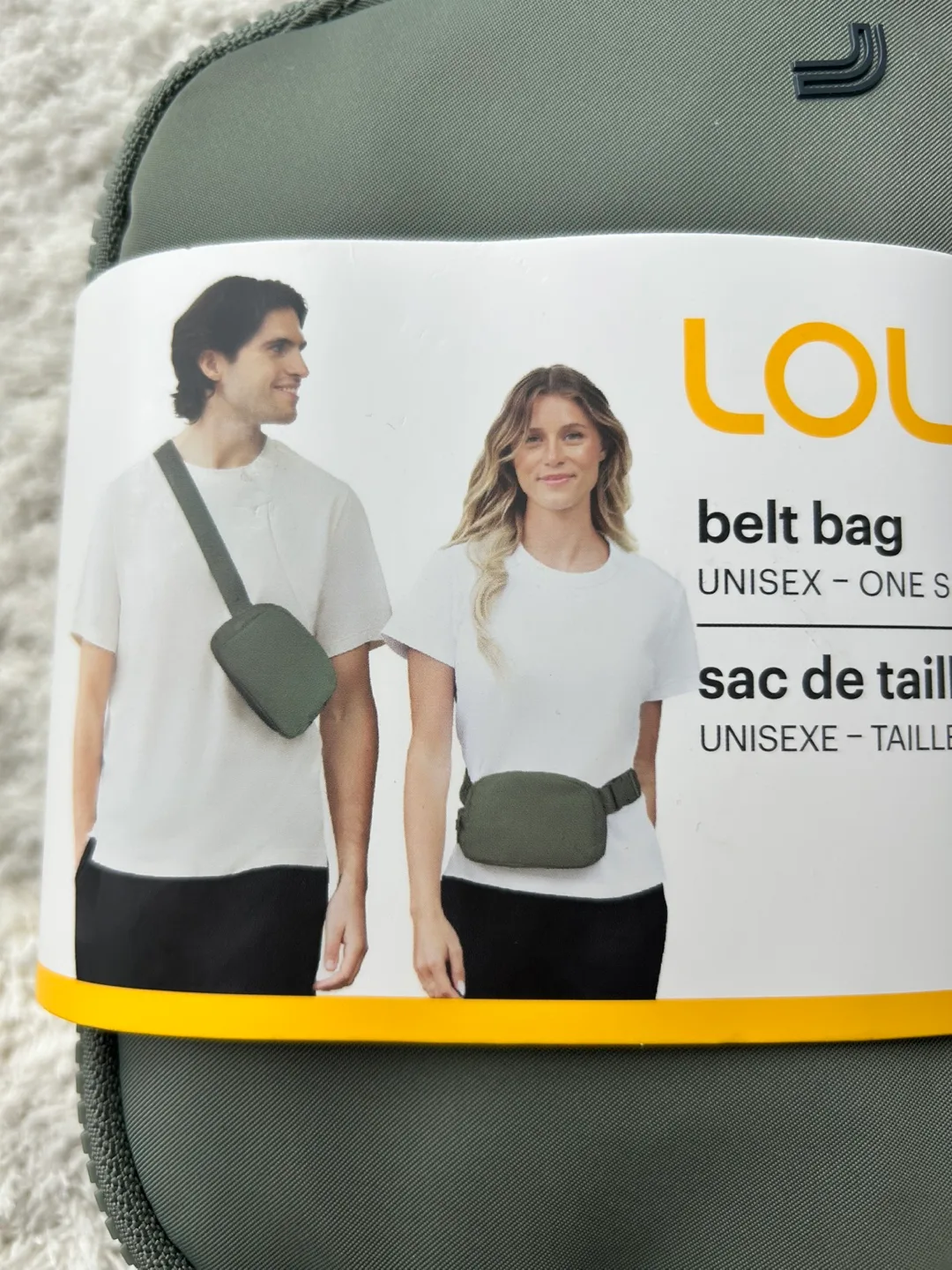 New LOLE Belt Bag - Olive Green - Unisex image indicator(2)