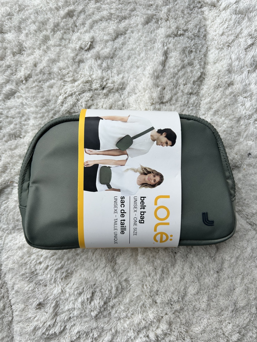 New LOLE Belt Bag - Olive Green - Unisex