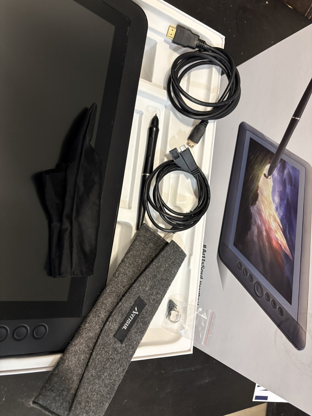 Drawing tablet 13.3 inch LCD Display - photo 2