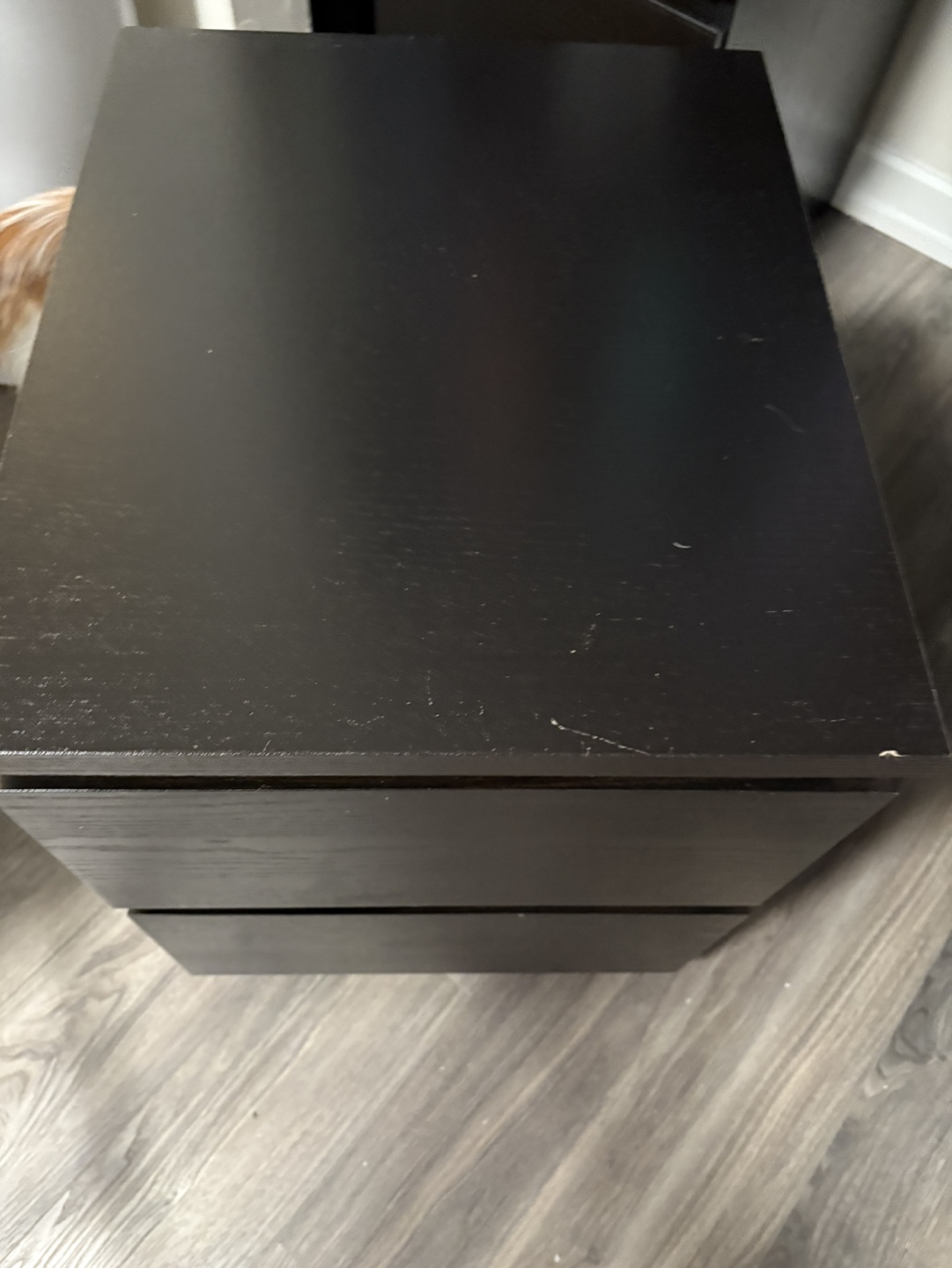 IKEA MALM Two-Drawer Chest - Black-Brown - photo 2