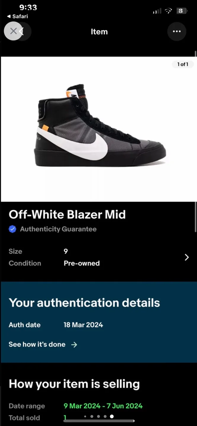 Off White Blazer Grim Reapers image indicator(10)