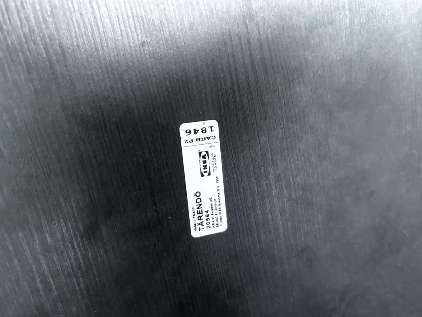 IKEA TARENDO Table - Black image indicator(4)