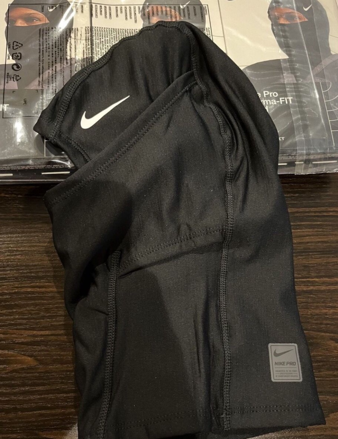 Nike Pro Ski Mask バラクラバ Nike Pro THERMA-FIT Hyperwarm Hood Black/White - US