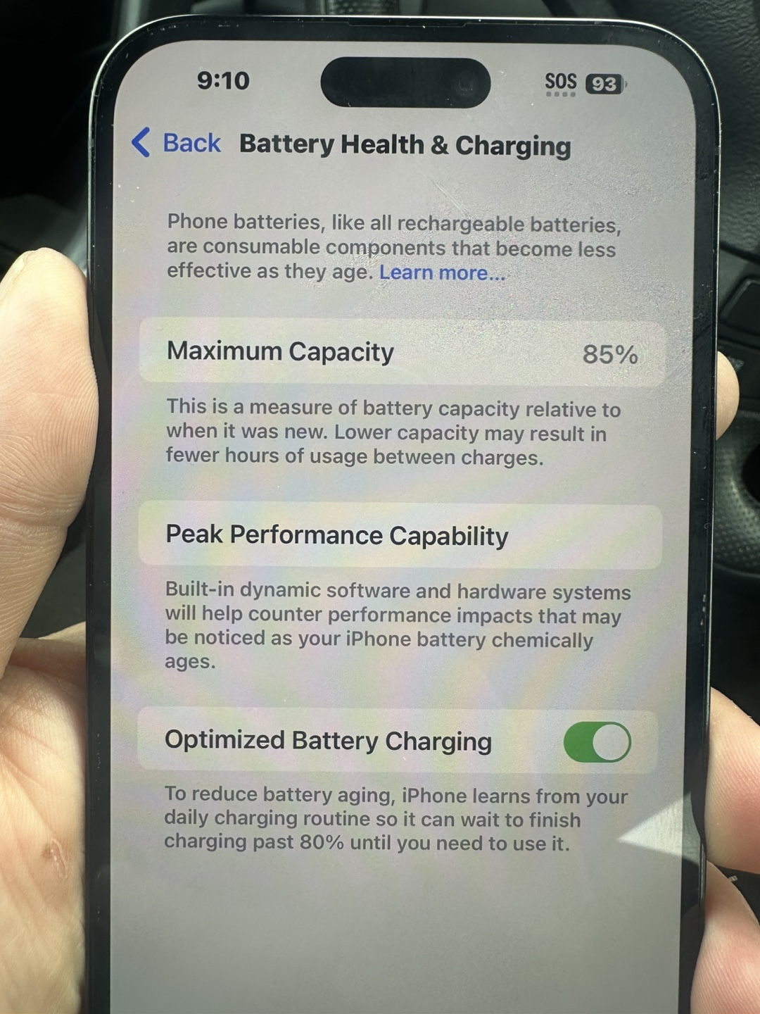 iPhone 14 Pro Max 128GB - tiny hairline crack back - photo 2