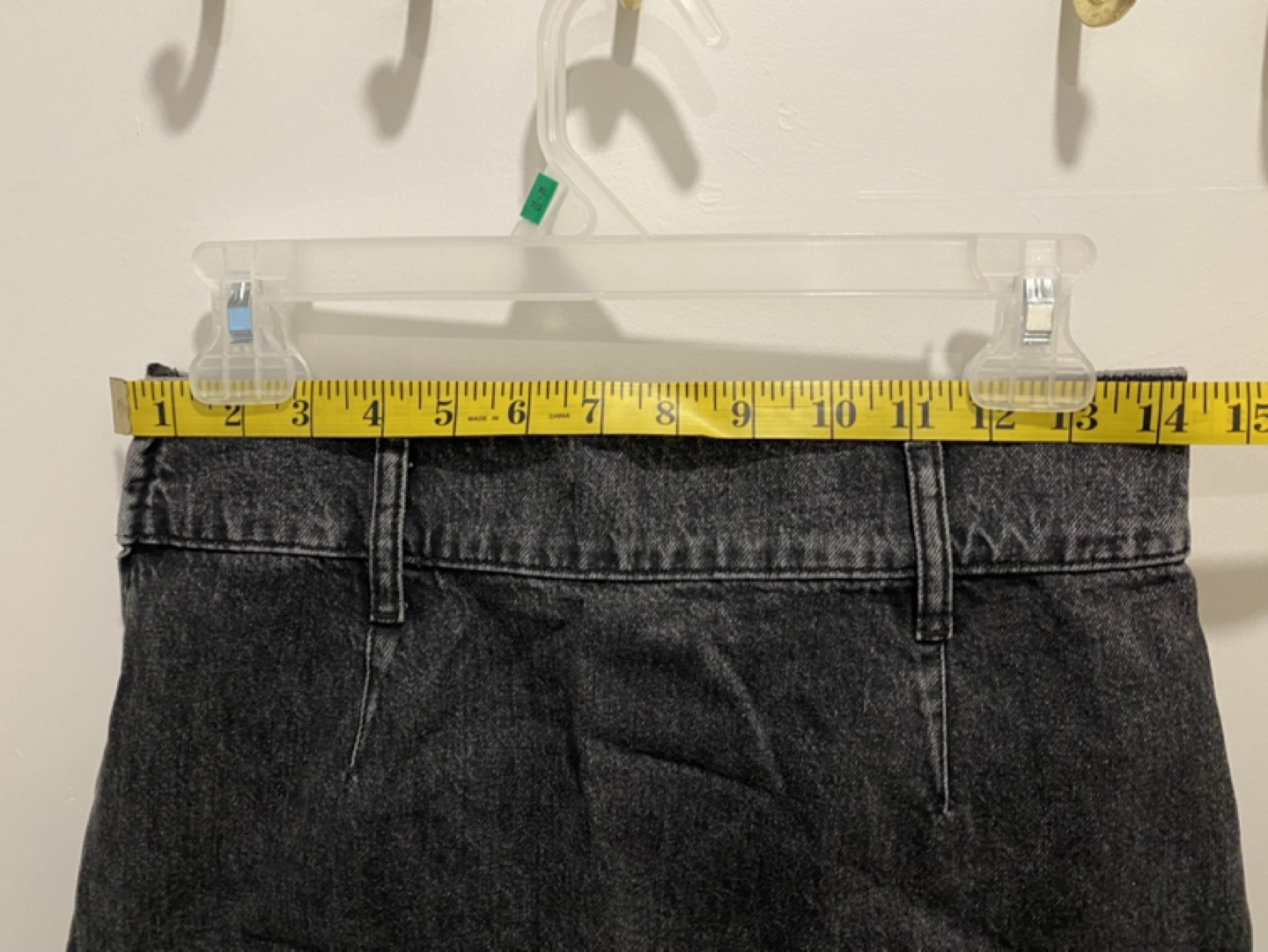 Zara Black Denim Mini Skirt Size M - photo 5