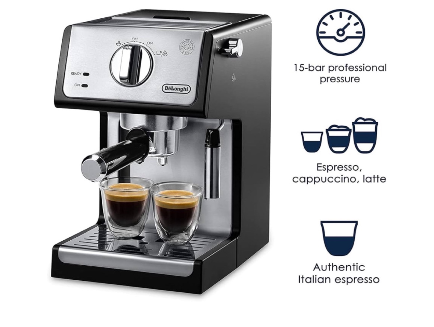 De'Longhi Espresso & Cappuccino Machine - photo 4