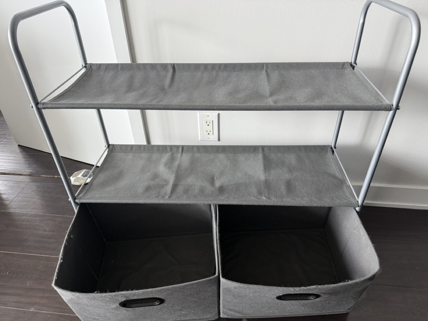 3-Shelf Storage Organizer with 2 Drawers - photo 3
