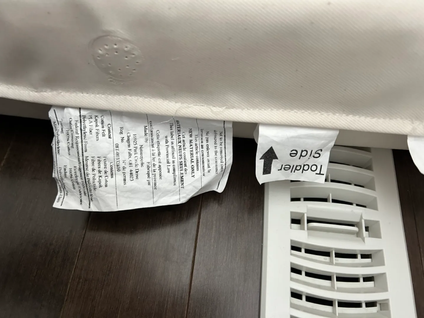 Organic Double sided Crib Mattress image indicator(2)