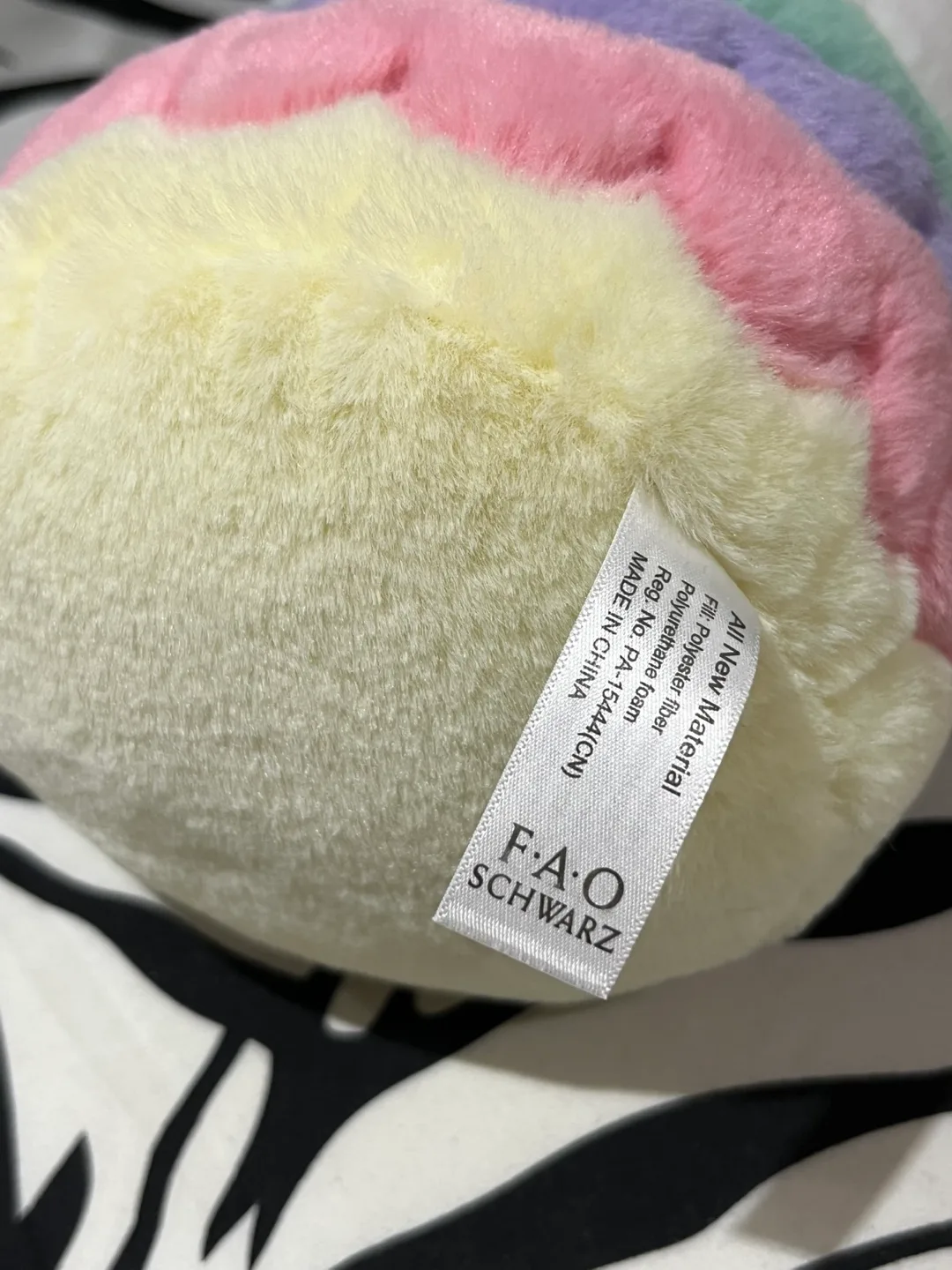 FAO Schwarz Glow Brights Mermaid Cat Plush Toy image indicator(3)