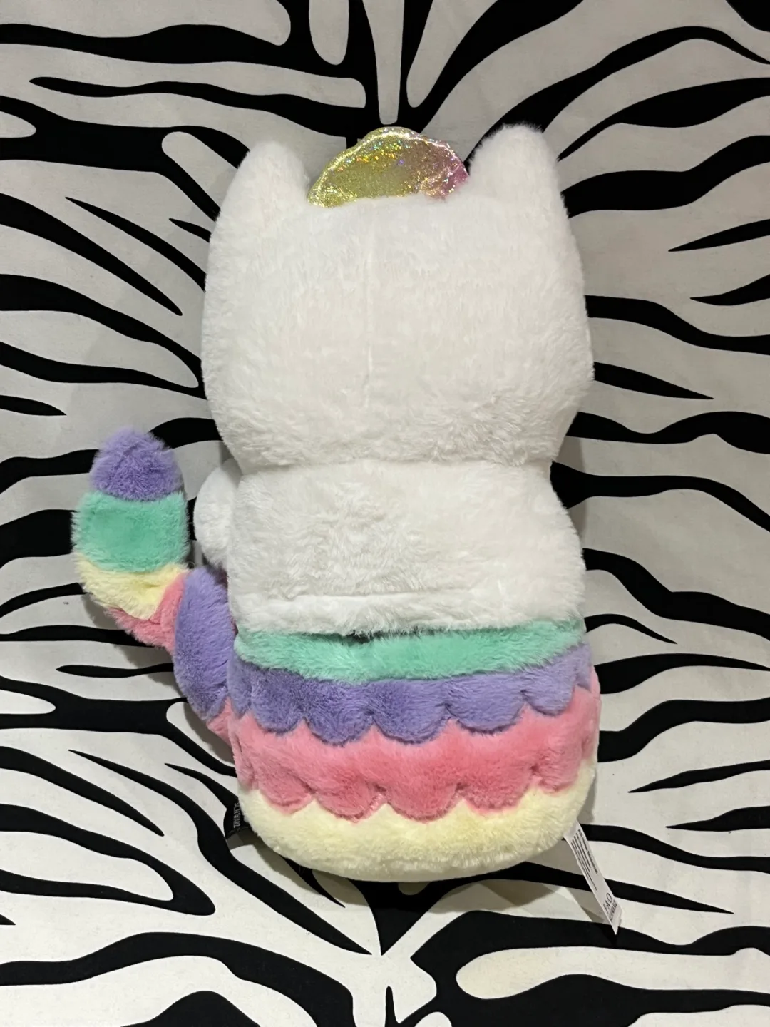 FAO Schwarz Glow Brights Mermaid Cat Plush Toy image indicator(2)