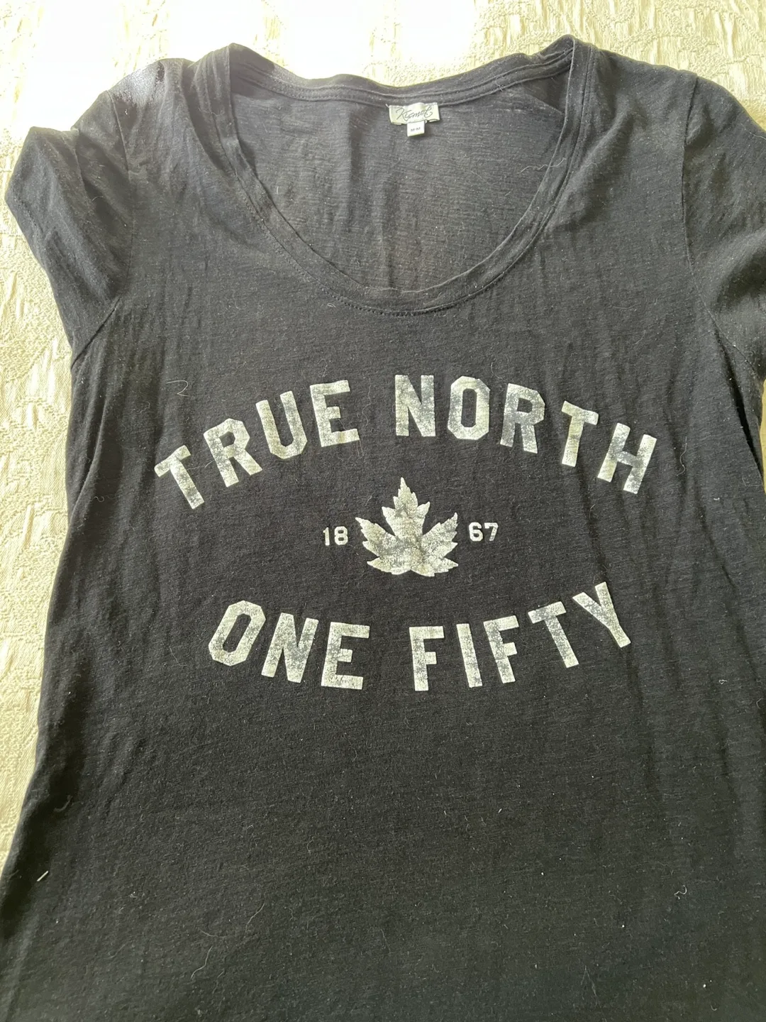 Kismet Medium Black T-Shirt - True North One Fifty Graphic Tee image indicator(3)