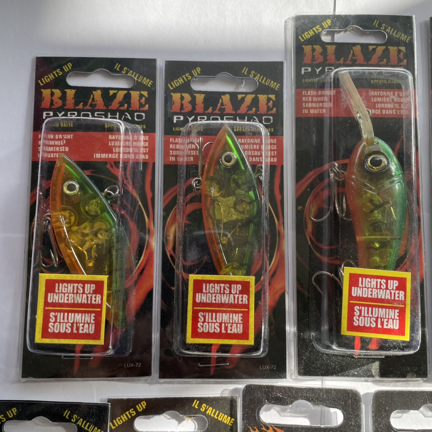 Lot of 11 Blaze Pyro and other Fishing Lures $10 - photo 2