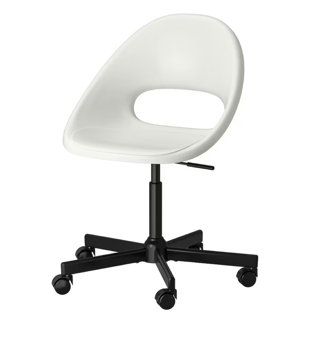 IKEA White Swivel Chair - photo 3