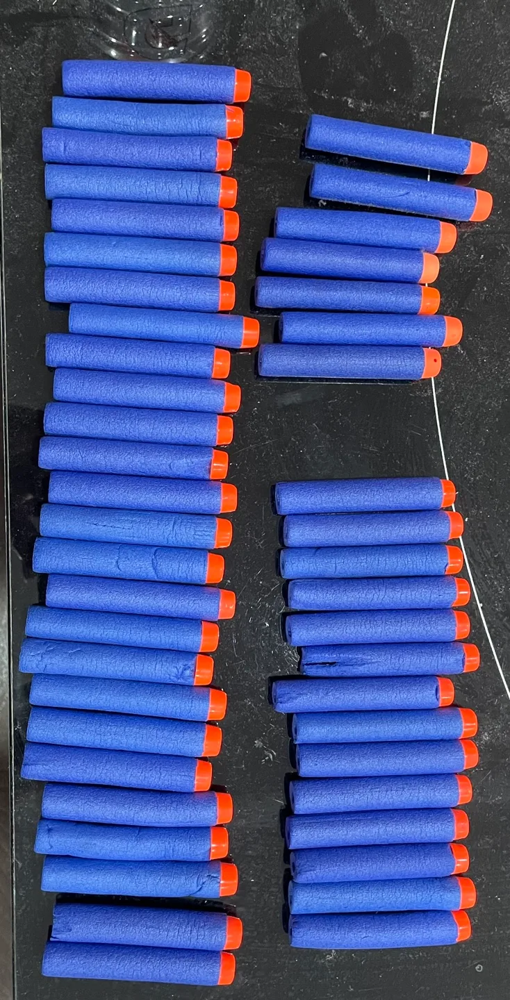 Nerf N-Strike Elite Darts - Bulk Lot of 46 thumbnail