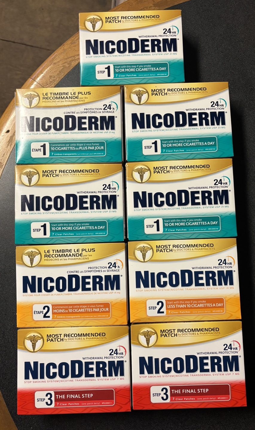 Nicoderm Stop Smoking Patches - Multi-Step System