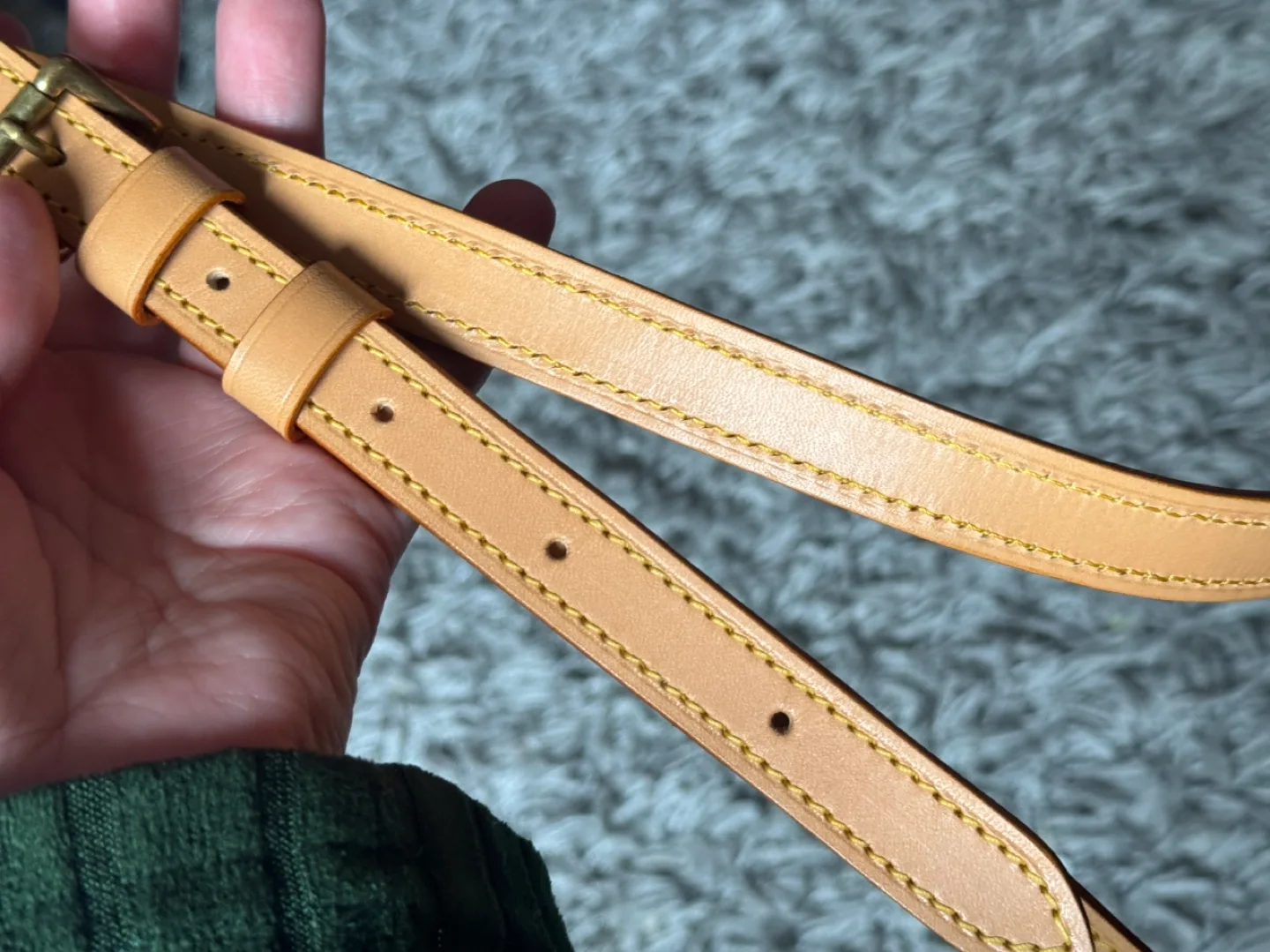 Authentic Louis Vuitton musette Tango long strap image indicator(7)