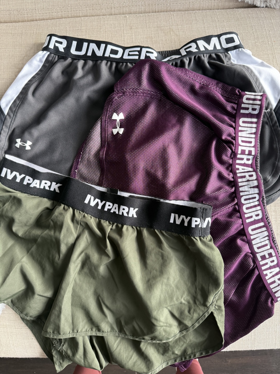 Bundle of 3 Women's Athletic Shorts