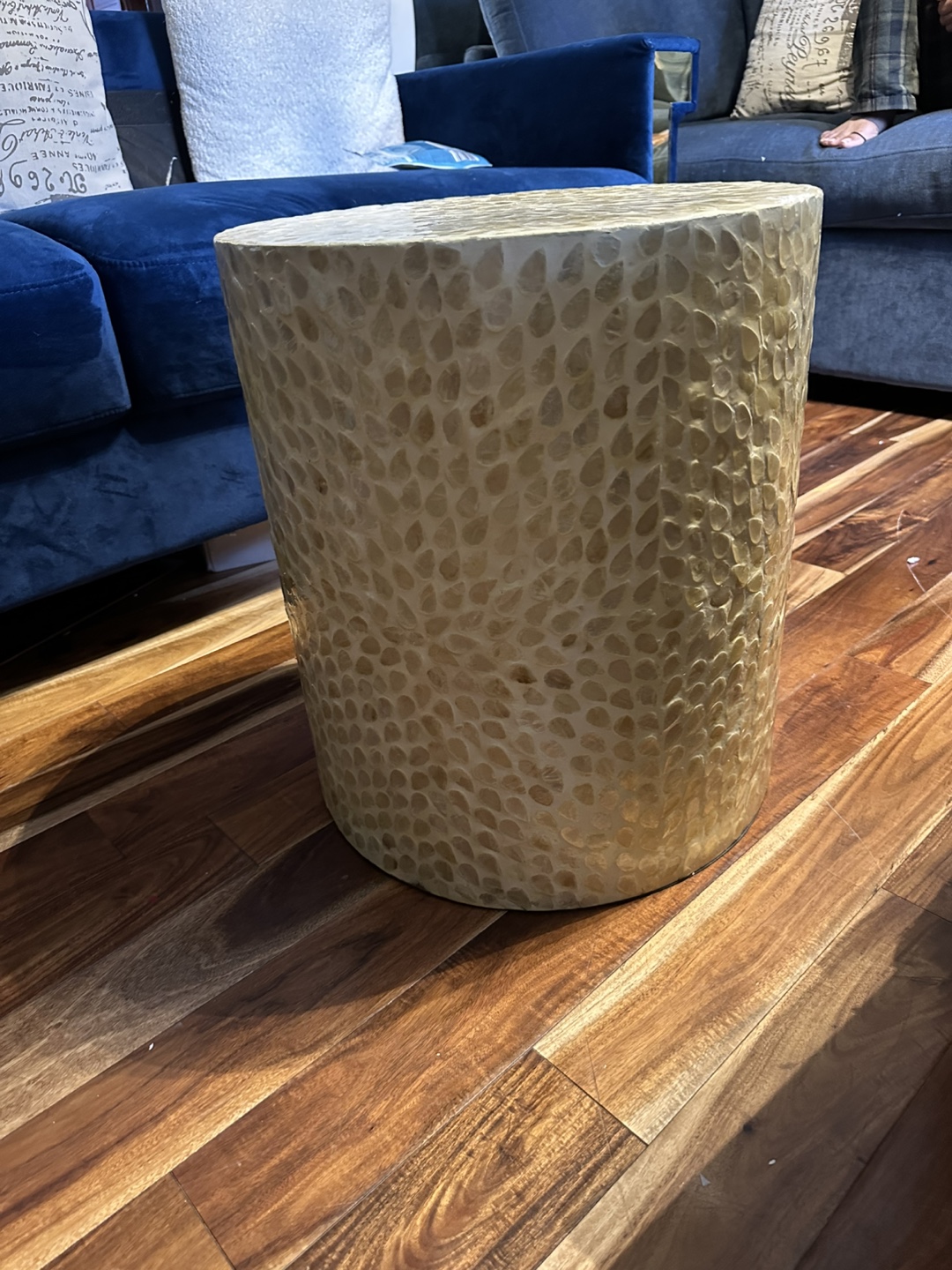 Unique Mother of Pearl Side Table